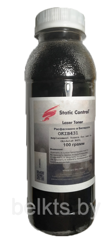 Тонер для Okidata B411/431/MB461/471/491 (100 гр) (SC) OKIB431-1KG