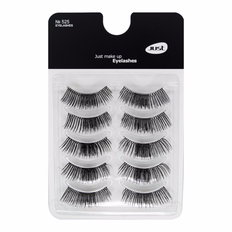 JUST  EyeLashes Set Набор накладных ресниц  № 525