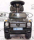 Детская машинка-каталка толокар RiverToys Mercedes-Benz JYZ-09B (черный), фото 2