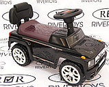 Детская машинка-каталка толокар RiverToys Mercedes-Benz JYZ-09B (черный), фото 3