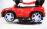 Детская машинка Каталка-качалка, толокар на аккумуляторе RiverToys Mercedes-Benz GL63 A888AA-H (синий/черный), фото 3