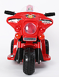 Детский электромобиль мотоцикл RiverToys Moto 998 (черный), фото 2