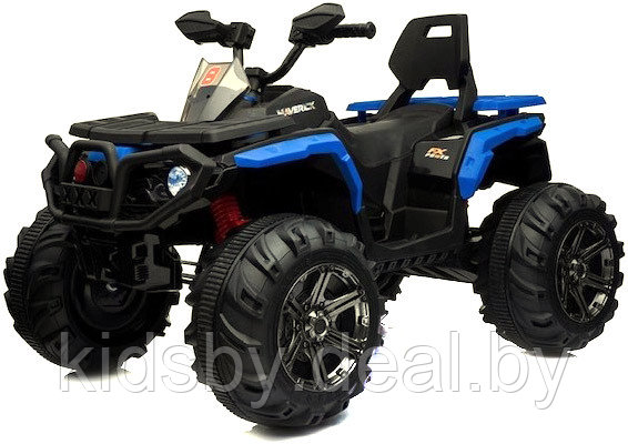 Детский квадроцикл RiverToys K111KK 4WD (синий) - фото 6 - id-p117601018