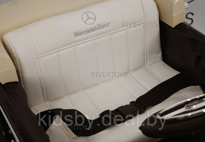 Детский электромобиль RiverToys Mercedes-Benz 300S LS-618 (красный) вишневый глянец лицензия - фото 5 - id-p118622164