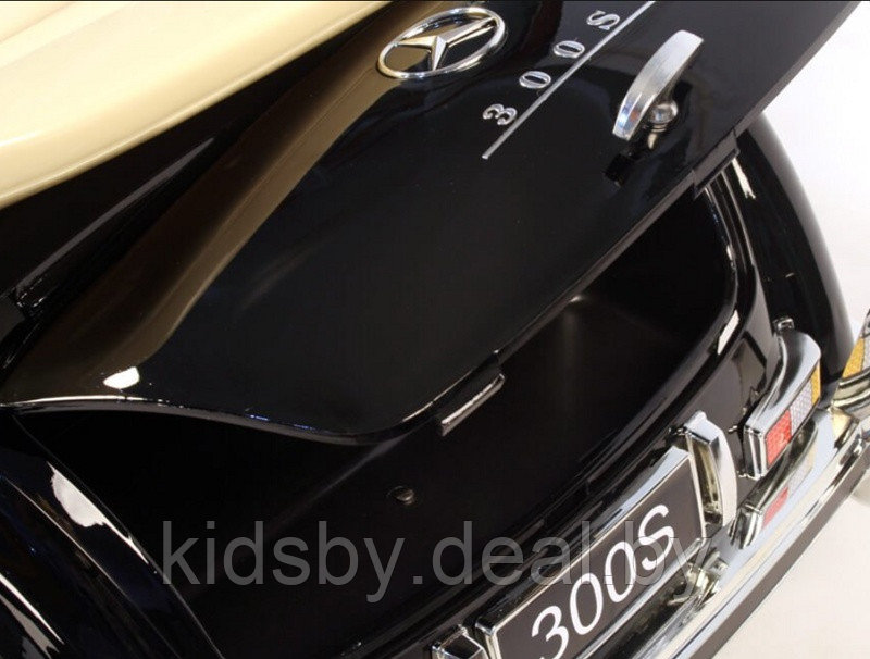 Детский электромобиль RiverToys Mercedes-Benz 300S LS-618 (черный) глянец лицензия - фото 6 - id-p118622166