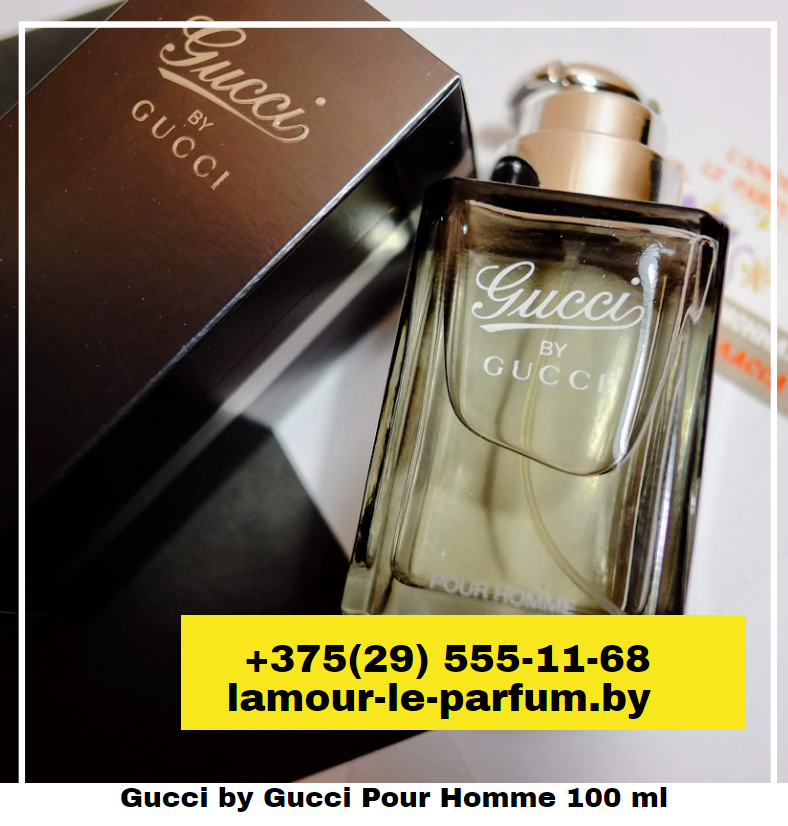 Gucci by Gucci Pour Homme / 100 ml (Гуччи Пур Хом) - фото 2 - id-p75860692