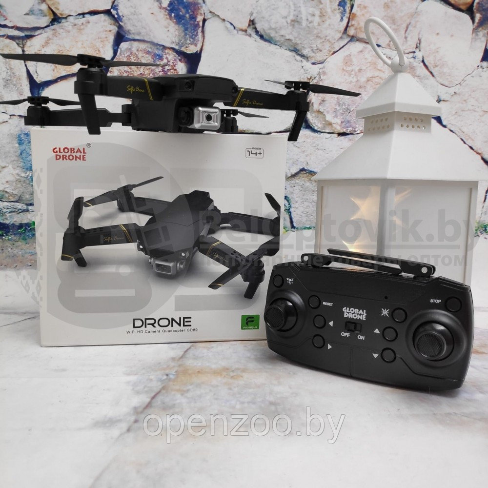 Квадрокоптер Global Drone GD89 с камерой WI-Fi HD - фото 4 - id-p119964747