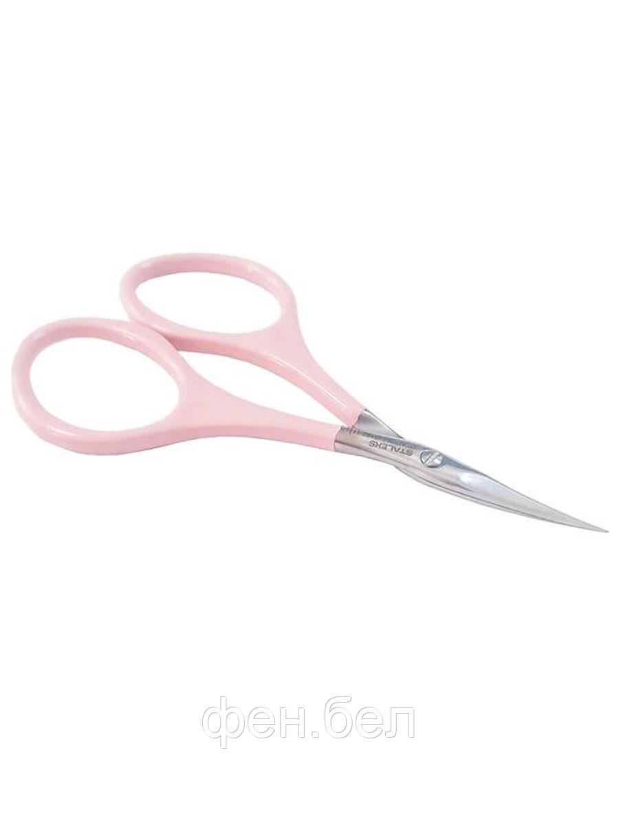 Ножницы маникюрные для кутикулы "СТАЛЕКС" ( BEAUTY & CARE 11, 20мм.,розовые) - фото 1 - id-p119973533