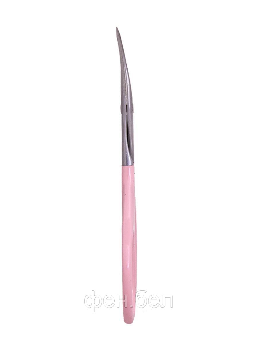 Ножницы маникюрные для кутикулы "СТАЛЕКС" ( BEAUTY & CARE 11, 20мм.,розовые) - фото 2 - id-p119973533