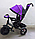 Детский трехколесный велосипед трансформер Kinder Trike Expert розовый 12/10, фото 3