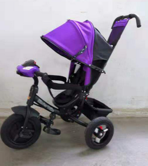 Детский трехколесный велосипед трансформер Kinder Trike Expert розовый 12/10, арт. 5588A-1 - фото 3 - id-p66155278