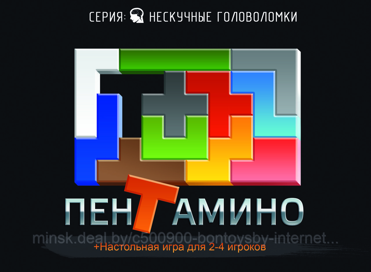 Настольная игра- головоломка. "Пентамино"