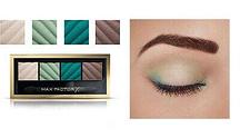 MAXFACTOR Max Factor 4-цветные тени-пудра для век и бровей 2в1 Matte Drama Kit тон 40 Hypnotic Jade