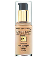 MAXFACTOR FaceFinity All Day Flawless 3in1 тон 75 Golden