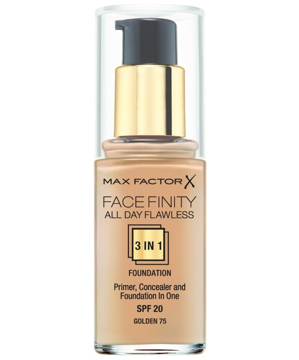MAXFACTOR FaceFinity All Day Flawless 3in1 тон 75 Golden - фото 1 - id-p119354940
