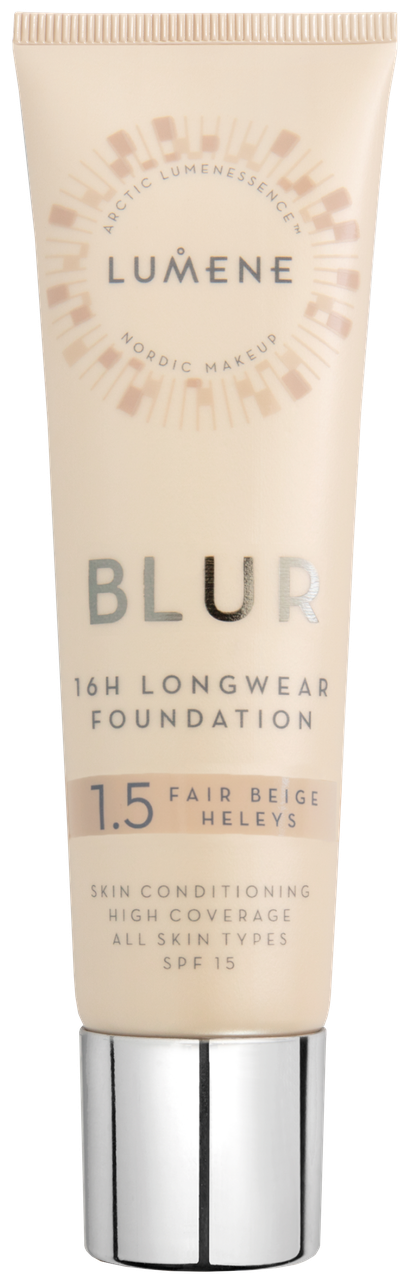 Lumene тональный Longwear Blur Foundation 30 ml тон 1.5 - фото 1 - id-p119354930