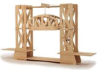 Конструктор из дерева «Мост подъемный Leonardo da Vinci » модель D-012