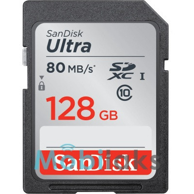 Карта памяти SanDisk Ultra SDHC 128GB 533X