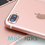 Защитное кольцо на камеру для iPhone 7 Plus, 8 Plus розовое золото, фото 2