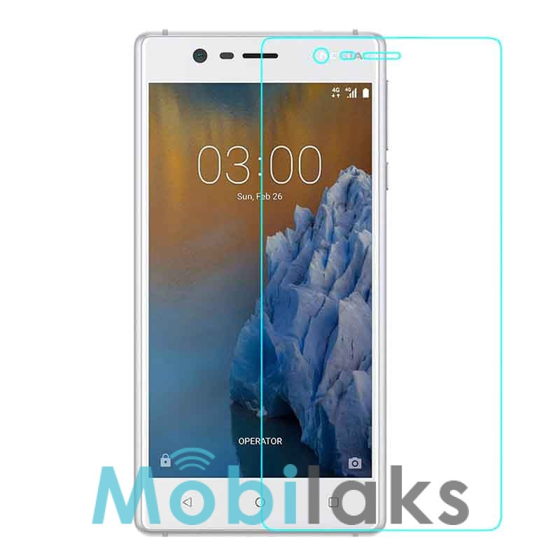 Защитное стекло для Nokia 3 Dual Sim на экран противоударное