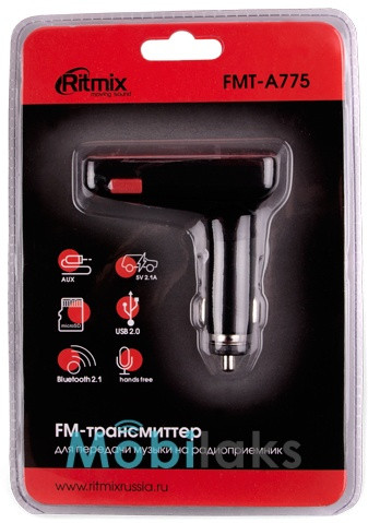 FM модулятор Ritmix FMT-A775