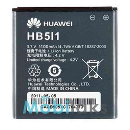 Аккумулятор TopSmart для Huawei HB5I1 1100 mAh
