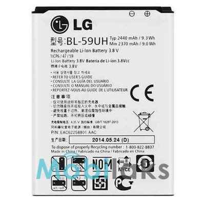 Аккумулятор TopSmart для LG BL-59UH 2440 mAh