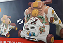 Детские музыкальные ходунки-каталка арт. Walker 653A, развивающий центр со светом и звуком,съемные игрушки, фото 3
