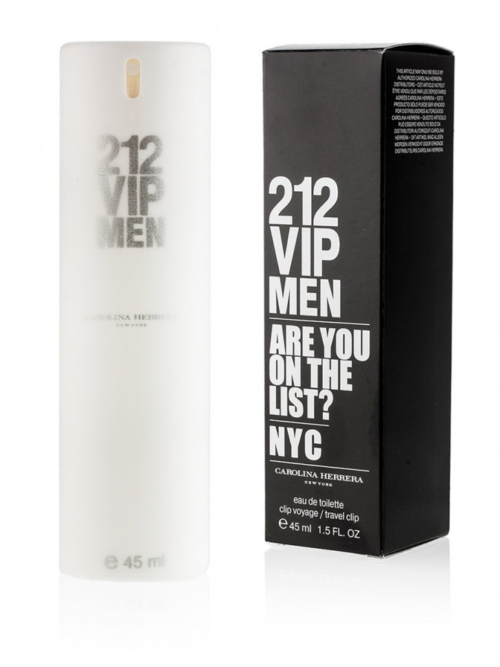 Миниатюра духов Carolina Herrera 212 VIP Man  / 45 ml