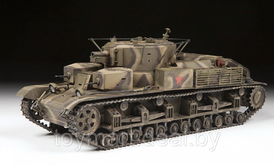 Сборная модель - Советский средний танк Т-28, Звезда 3694з - фото 4 - id-p120037933