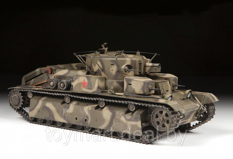 Сборная модель - Советский средний танк Т-28, Звезда 3694з - фото 5 - id-p120037933