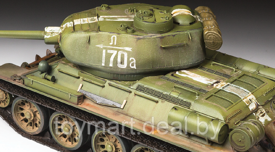 Советский средний танк Т-34/85, Звезда 3687з - фото 3 - id-p120037946