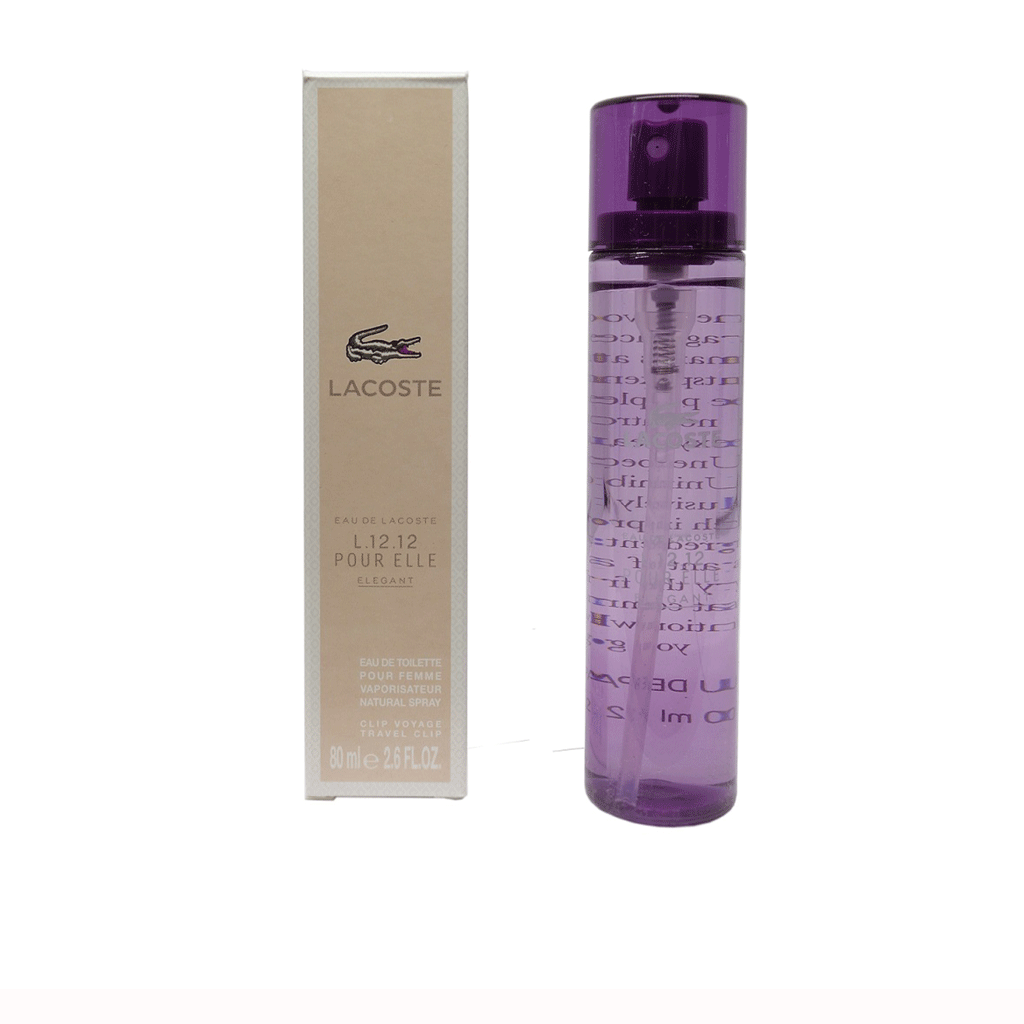 Туалетная вода Lacoste L.12.12 Pour Elle Elegant / 80 ml - фото 1 - id-p120049814