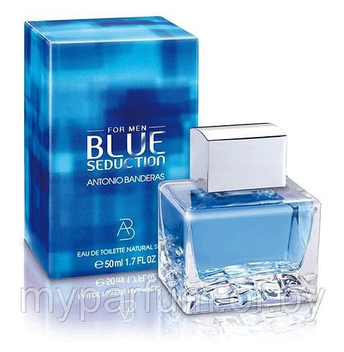 Мужская туалетная вода Antonio Banderas Blue Seduction edt 100ml - фото 1 - id-p7476530
