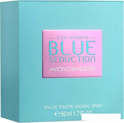Antonio Banderas Blue Seduction for women EdT (50 мл), фото 2