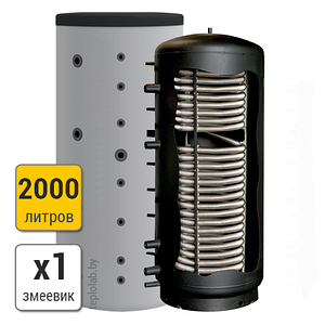 Буферная емкость Galmet Multi Inox SG(К)М 2000 Skay