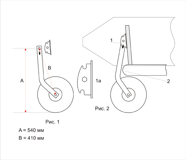 Сдвоенные транцевые колеса НДНД перекидные спарка (212, Bay) - фото 3 - id-p120064121