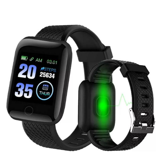 ФИТНЕС БРАСЛЕТ SMART BAND 116 PLUS с измерением давления
