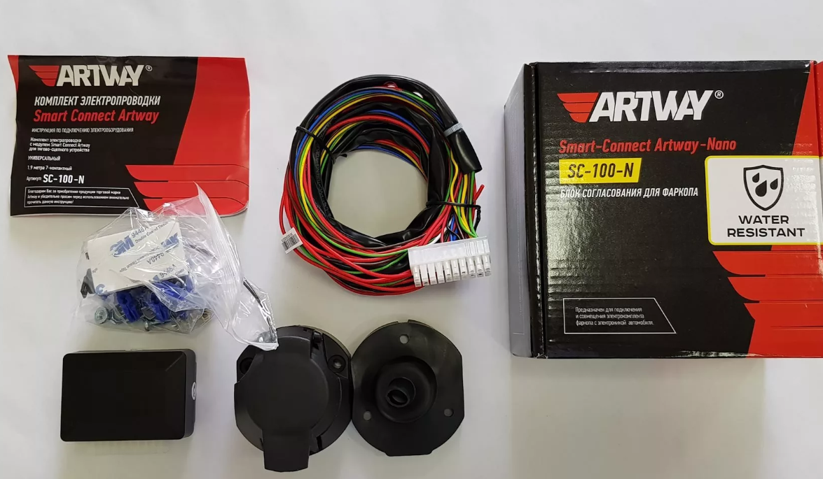 Блок согласования смарт-коннект Artway-pro 1.9м, 7pin с расширенным функционалом. Артикул SC-PRO-100