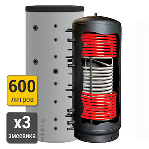 Буферная емкость Galmet Multi Inox SG(К)М 2W 600 Skay