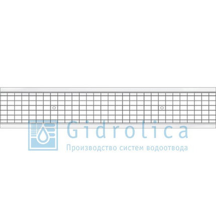 Решетка водоприемная Gidrolica Standart РВ -15.18,7.100 - ячеистая стальная оцинкованная, кл. В125, фото 2