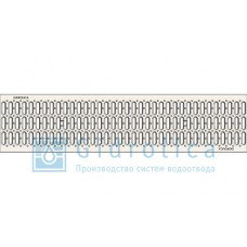 Решетка водоприемная Gidrolica Standart РВ -20.24.100 - штампованная стальная оцинкованная, кл. А15, фото 2