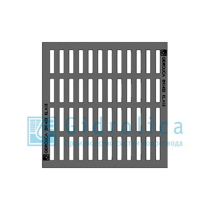 Решетка водоприемная Gidrolica Point РВ-40.40 - пластиковая, кл. А15, фото 2