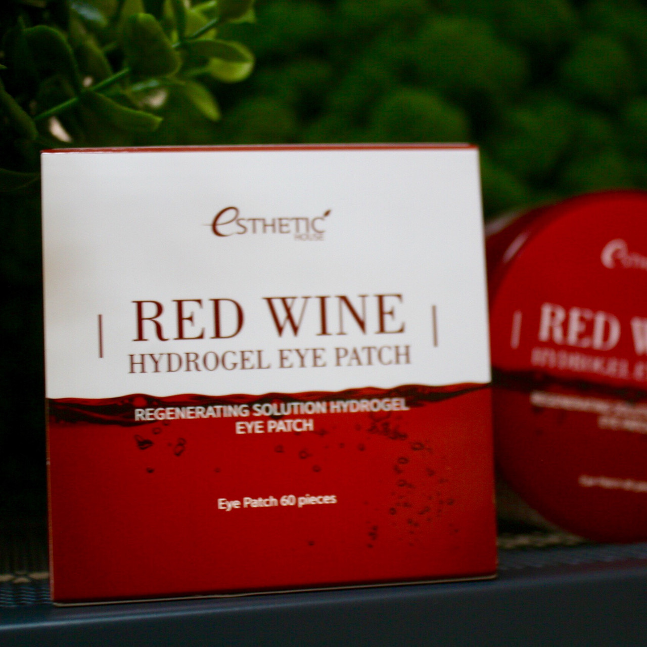 Гидрогелевые патчи с экстрактом красного вина Esthetic House Red Wine Hydrogel Eye Patch, 60 шт - фото 2 - id-p118563108