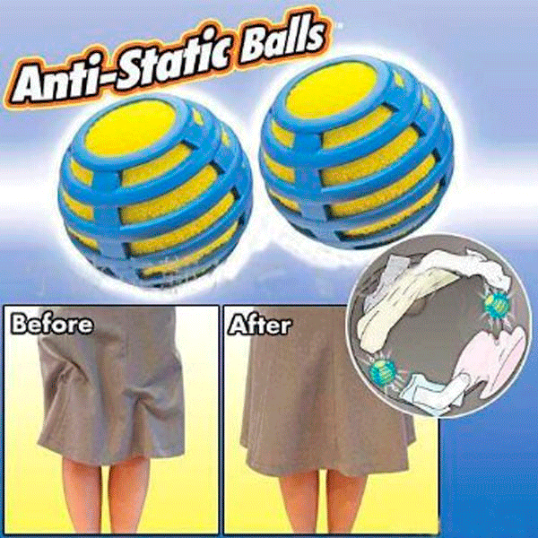 Антистатический мяч для белья Anti Static Balls - фото 2 - id-p44232014