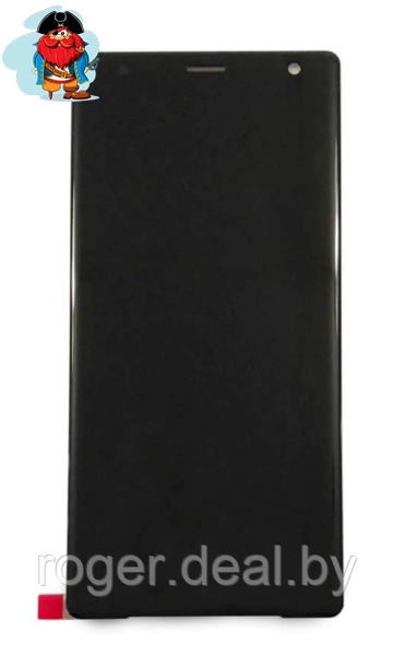 Экран для Sony Xperia XZ2 с тачскрином, цвет: черный - фото 1 - id-p113197610