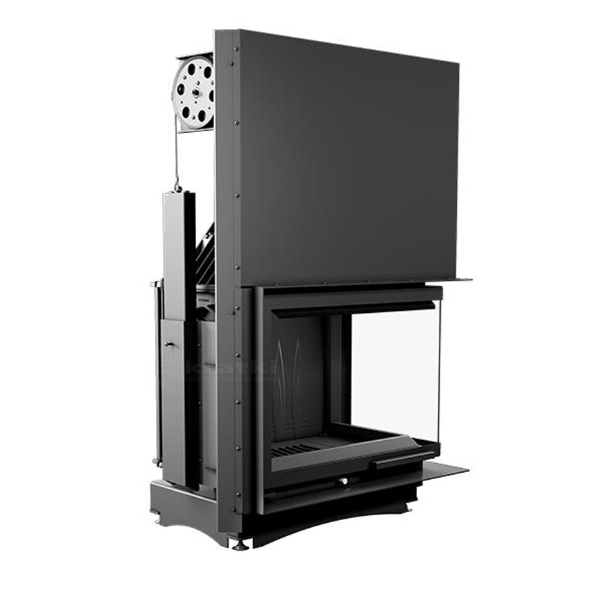 Каминная топка Kratki AMELIA/P/BS/G 25 Kw подъём вверх