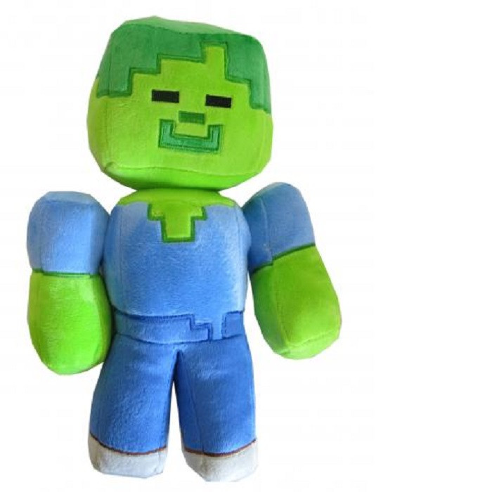 Мягкая игрушка Плюшевый зомби Minecraft 32 см - фото 1 - id-p120094030