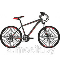 Велосипед Avenger A261D 26" серо-красный