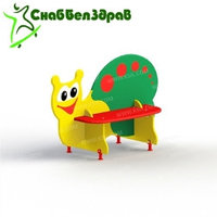 Детская скамейка "Улитка" М2404 Детская скамейка "Улитка"